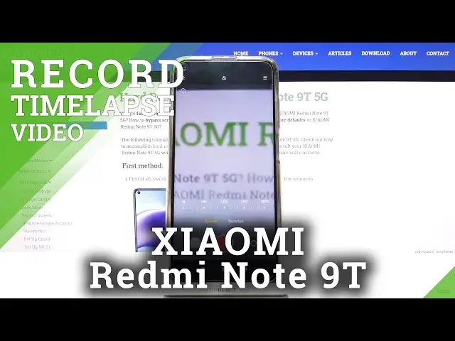 'Video thumbnail for How to Record Timelapse in Xiaomi Redmi Note 9T - Create Speed Up Videos'