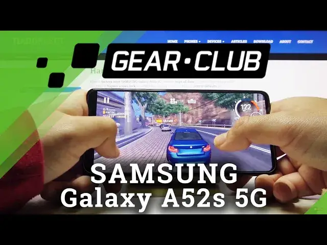'Video thumbnail for Gear Club Performance Test on SAMSUNG Galaxy A52s 5G – Gameplay | FPS | Quality Checkup'