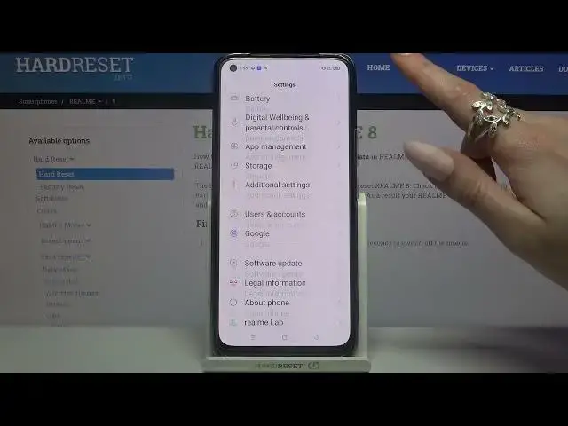 'Video thumbnail for How to Enter Text Correction Options on REALME 8 – Dictionary Adjustment'