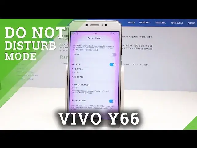 Video thumbnail for How to Enable Do Not Disturb Mode in VIVO Y66 - Silent Mode Activation