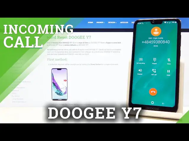 Video thumbnail for Incoming Call on DOOGEE Y7 – Animation of Incoming Call