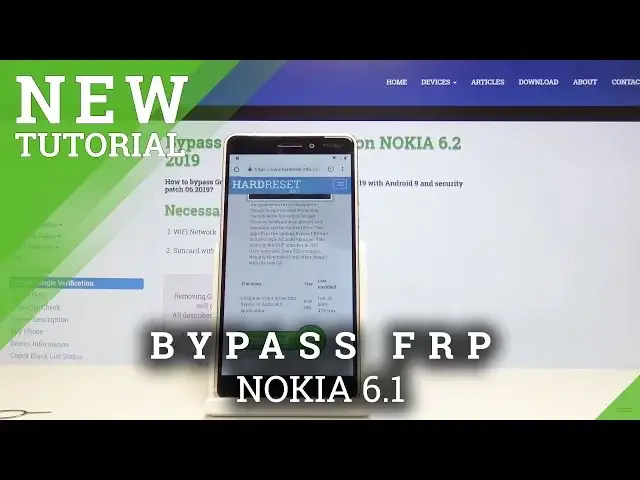 'Video thumbnail for How to Bypass Google Verification in Nokia 6.1 - Skip Google Protection'
