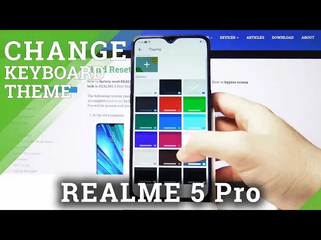 'Video thumbnail for How to Change Keyboard Theme on Realme 5 Pro - Refresh Keyboard Appearance'