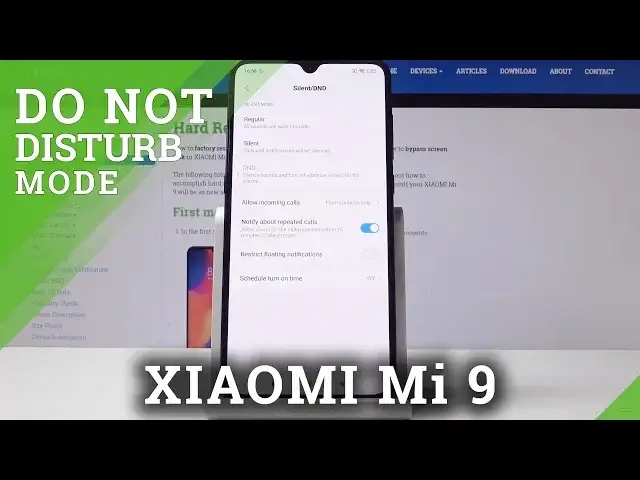 'Video thumbnail for Do Not Disturb Mode in XIAOMI Mi 9 - Block Sounds'