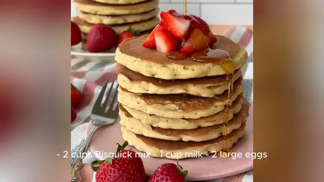 Video thumbnail for bisquick pancake recipe