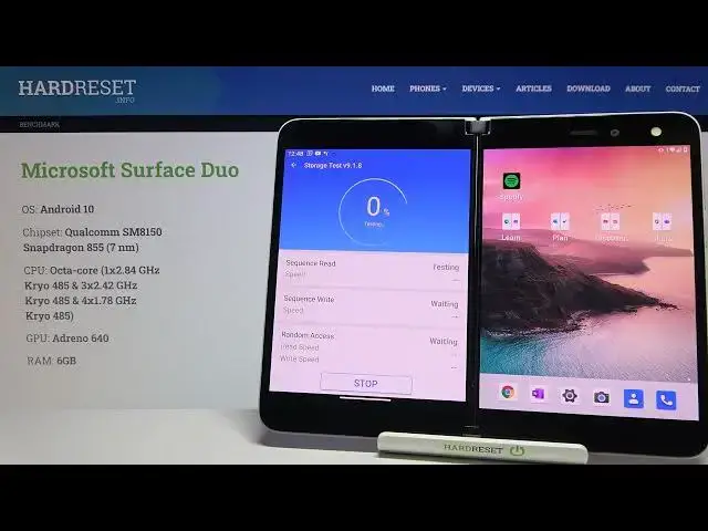 Video thumbnail for MICROSOFT Surface Duo in AnTuTu Storage Test - AnTuTu Benchmark