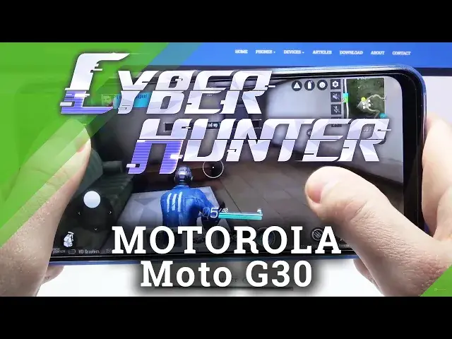 'Video thumbnail for Cyber Hunter on Motorola Moto G30'