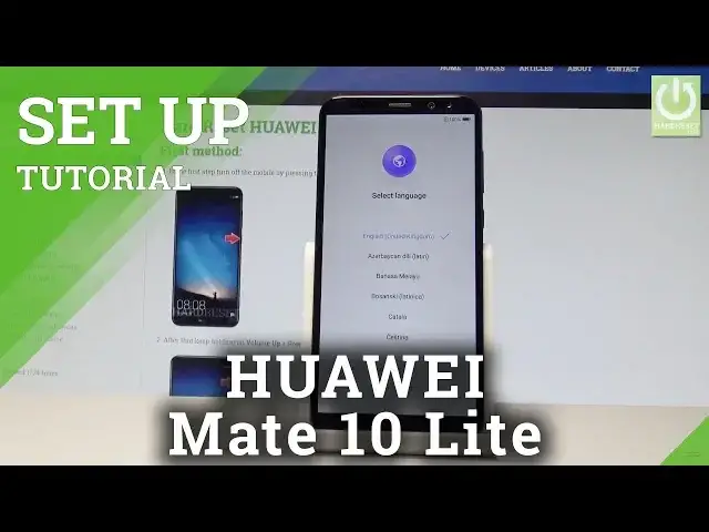 'Video thumbnail for Initialization Set Up in HUAWEI Mate 10 Lite - Set Up Process'