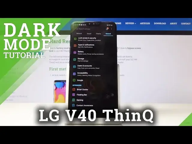 Video thumbnail for How to Enable Color Inversion in LG V40 ThinQ – Dark Mode