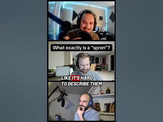 'Video thumbnail for RPGBOT.Podcast: Tyler tries to understand what a “spren” is'