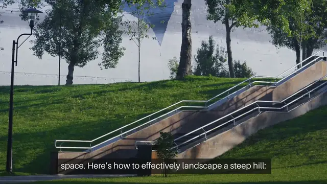 Video thumbnail for How To Landscape A Steep Hill