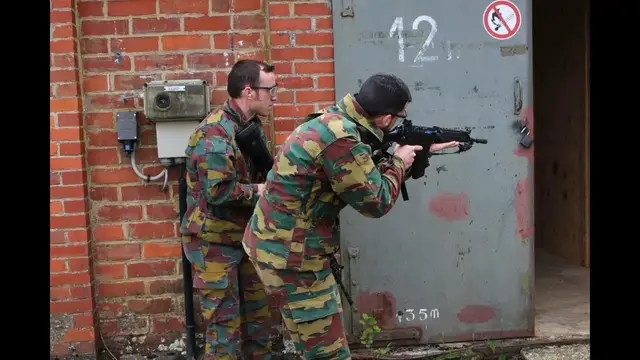 'Video thumbnail for Interdepartmental Forum Tactics and Techniques Belgian army police Arlon training camp Belgium'