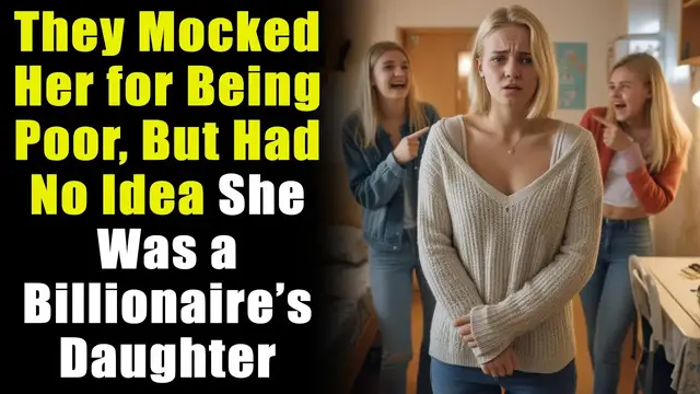 'Video thumbnail for They Mocked Her for Being Poor, But Had No Idea She Was a Billionaire’s Daughter...'