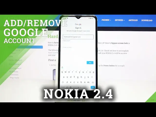 Video thumbnail for How to Add & Remove Google Account in NOKIA 2.4 – Manage Google Account