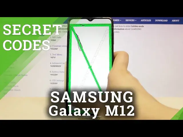 Video thumbnail for How to Use Secret Codes on SAMSUNG Galaxy M12 – Open Hidden Modes