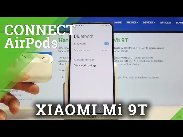 Video thumbnail for How to Connect AirPods Pro to XIAOMI Mi 9T – Bluetooth Connection