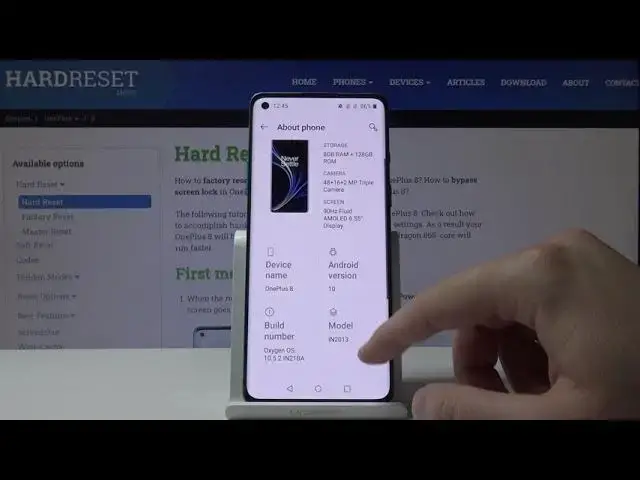 'Video thumbnail for Open Phone Specifications - OnePlus 8 & Device Info'