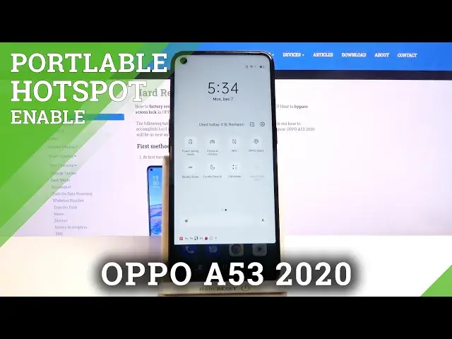 Video thumbnail for How to Activate Portable Hotspot in OPPO A53 2020 – Network Access Point