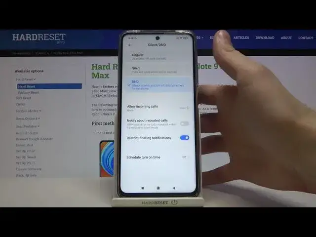 Video thumbnail for How to Allow Do Not Disturb Mode in XIAOMI Redmi Note 9 Pro Max – Change Audio Profile