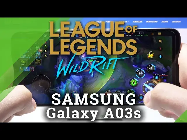 Video thumbnail for Wild Rift on SAMSUNG Galaxy A03s – Gameplay