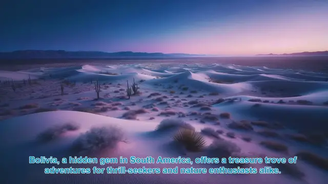 Video thumbnail for Uncover Bolivia's Top 10 Adventure Destinations
