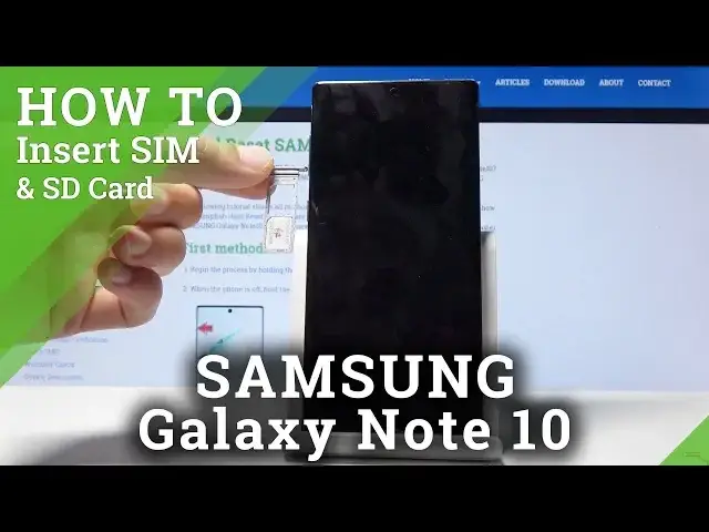 Video thumbnail for How to Insert Nano SIM Card in SAMSUNG Galaxy Note 10 - SIM Installation