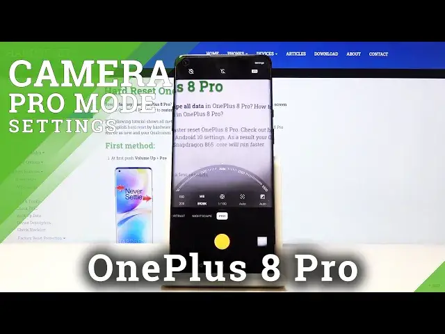 'Video thumbnail for OnePlus 8 Pro Camera Pro Mode Options'