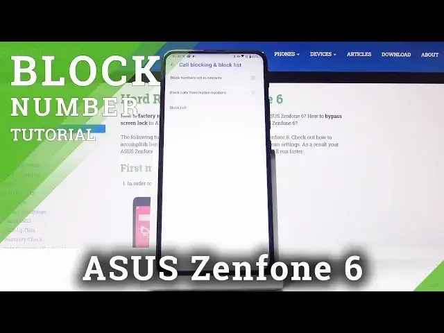 'Video thumbnail for How to Block Calls on ASUS Zenfone 6 – Blacklist Numbers'