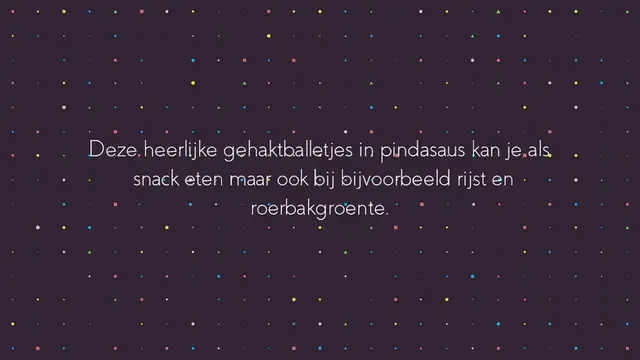 Video thumbnail for GEHAKTBALLETJES IN PINDASAUS