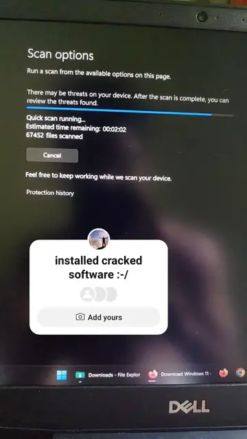 Video thumbnail for windows defender :-/
