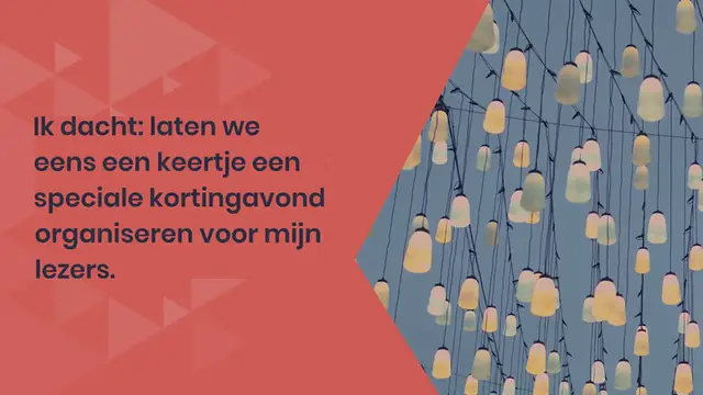 Video thumbnail for Shop met 20% korting!