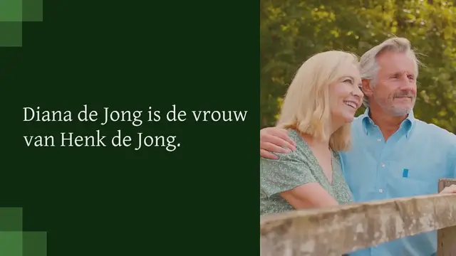 Video thumbnail for Diana de Jong, de vrouw van Cambuur-icoon en De Graafschap-trainer Henk de Jong: