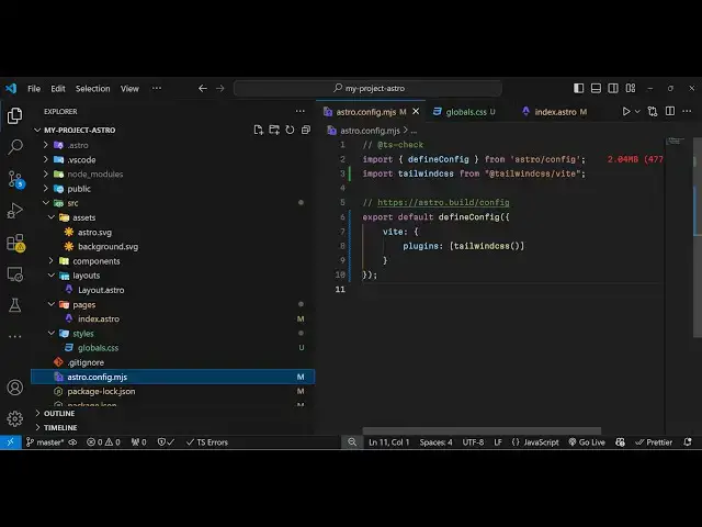 Video thumbnail for How to Setup Tailwind CSS 4 in Astro TypeScript Project in Visual Studio Code For Beginners