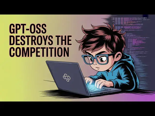 'Video thumbnail for OpenAI Just Released GPT‑OSS – A Free Open Source Model That DESTROYS Claude & Gemini, Runs Locally!'