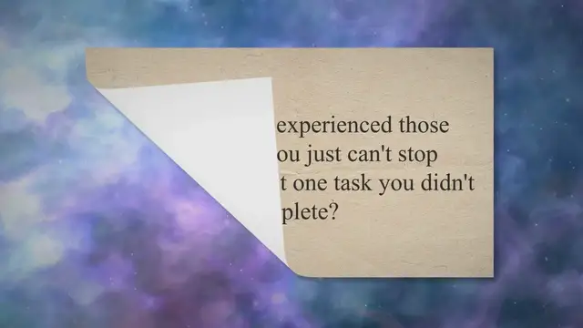 Video thumbnail for How To Overcome Procrastination Using the Zeigarnik Effect