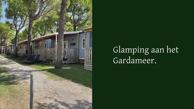 Video thumbnail for Camping Del Garda Village in Peschiera, glamping aan het Gardameer
