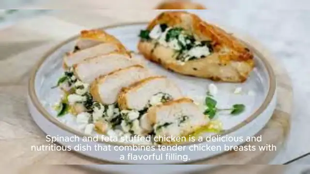 'Video thumbnail for Spinach and Feta Stuffed Chicken'
