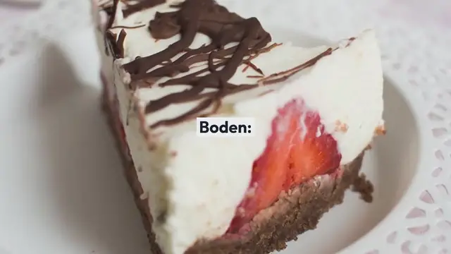 Video thumbnail for Low Carb No Bake Erdbeere-Quarktorte mit Schokoboden