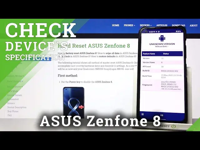 'Video thumbnail for Discover All Specification of Asus ZenFone 8  by CPU-Z Pro!'