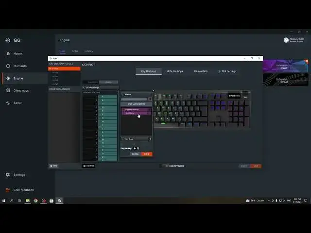 'Video thumbnail for Macros Tutorial Steelseries Apex 7 | How To Create & Use Macros'