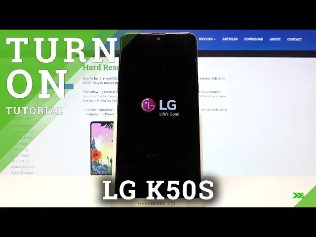 Video thumbnail for How to Turn On LG K50S – Start Device Work