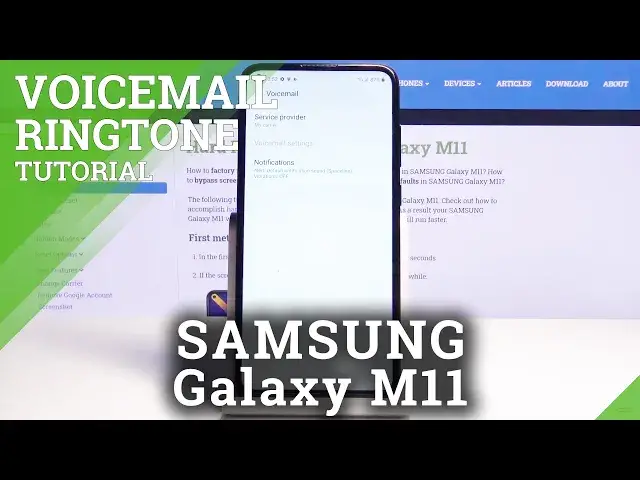 'Video thumbnail for How to Find Notifications Settings in Samsung Galaxy M11 - Manage Voicemail Notifications'