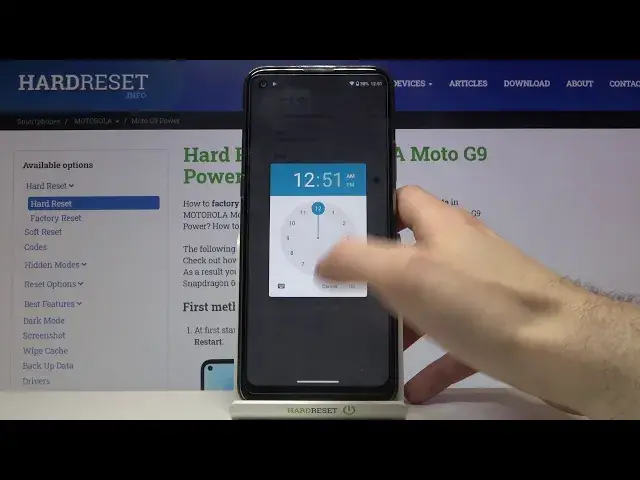 'Video thumbnail for How to Change Date and Time on MOTOROLA Moto G9 Power - Open Date and Time Settings'