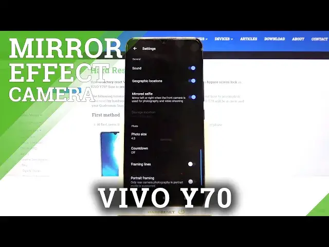 Video thumbnail for How to Disable Mirror Effect in VIVO Y70 – Turn Mirror Effect On and Off