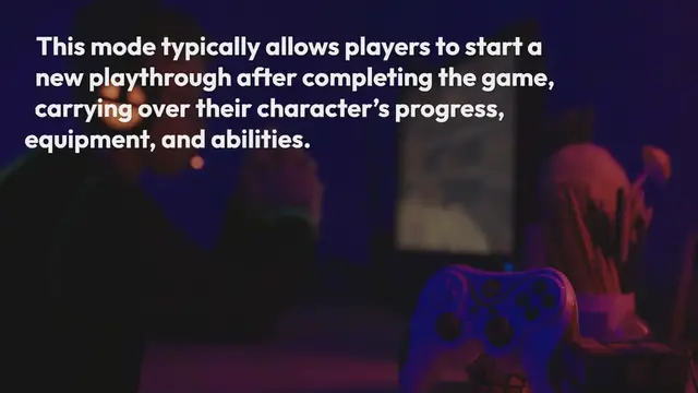 Video thumbnail for New Game Plus And Replayability