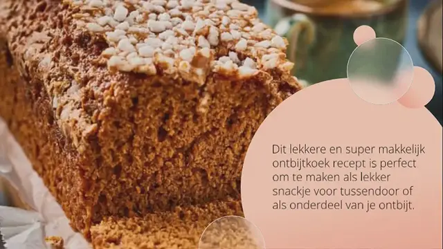 Video thumbnail for Makkelijk ontbijtkoek recept