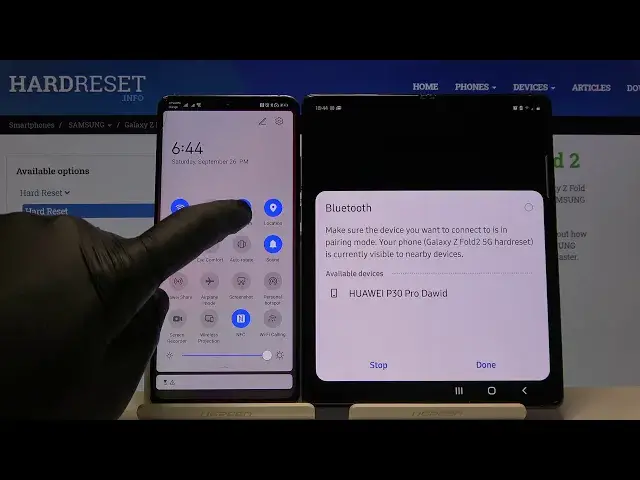 'Video thumbnail for How to Connect Samsung Galaxy Z Fold 2 through Bluetooth – Connection Devices Settings'