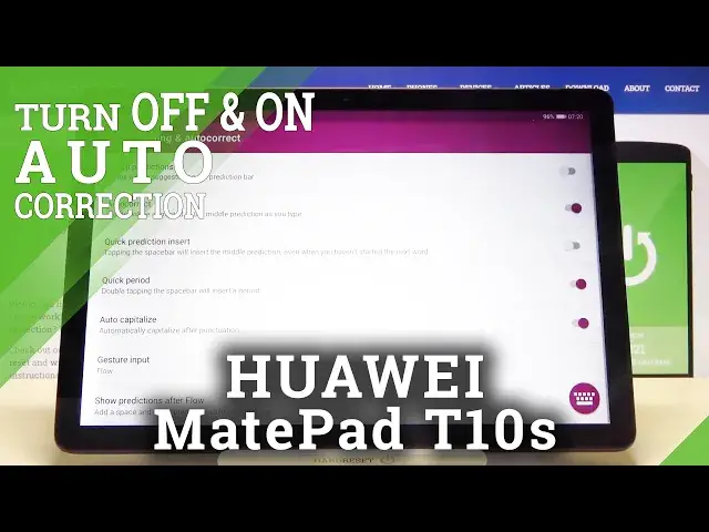 Video thumbnail for How to Enable Auto Correction on HUAWEI MatePad T10s – Turn on and off Auto Correction