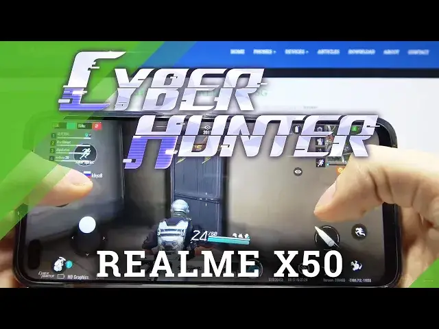Video thumbnail for Cyber Hunter gameplay on Realme X50 - Performance Checkup & Game Settings
