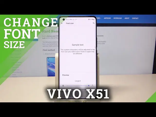 'Video thumbnail for How to Change Font Size in VIVO X51 – Set Up Font Size'